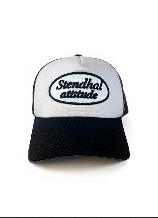 Stendhal White & Black Cap